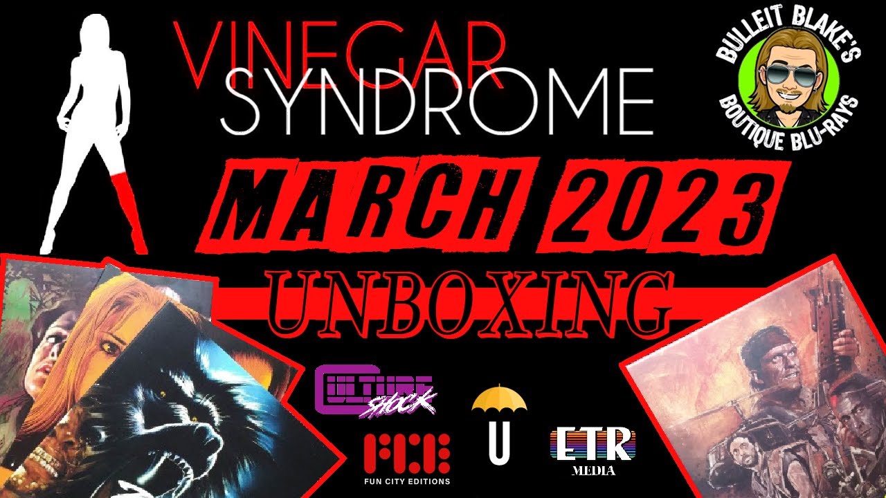 Vinegar Syndrome March 2023 Unboxing YouTube