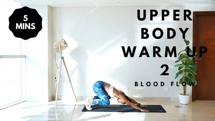 Upper Body Warm Up Exercises // 5 MIN AT HOME // Modifications Included