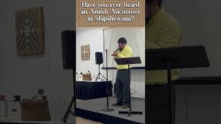 Shipshewana Amish Auctioneer