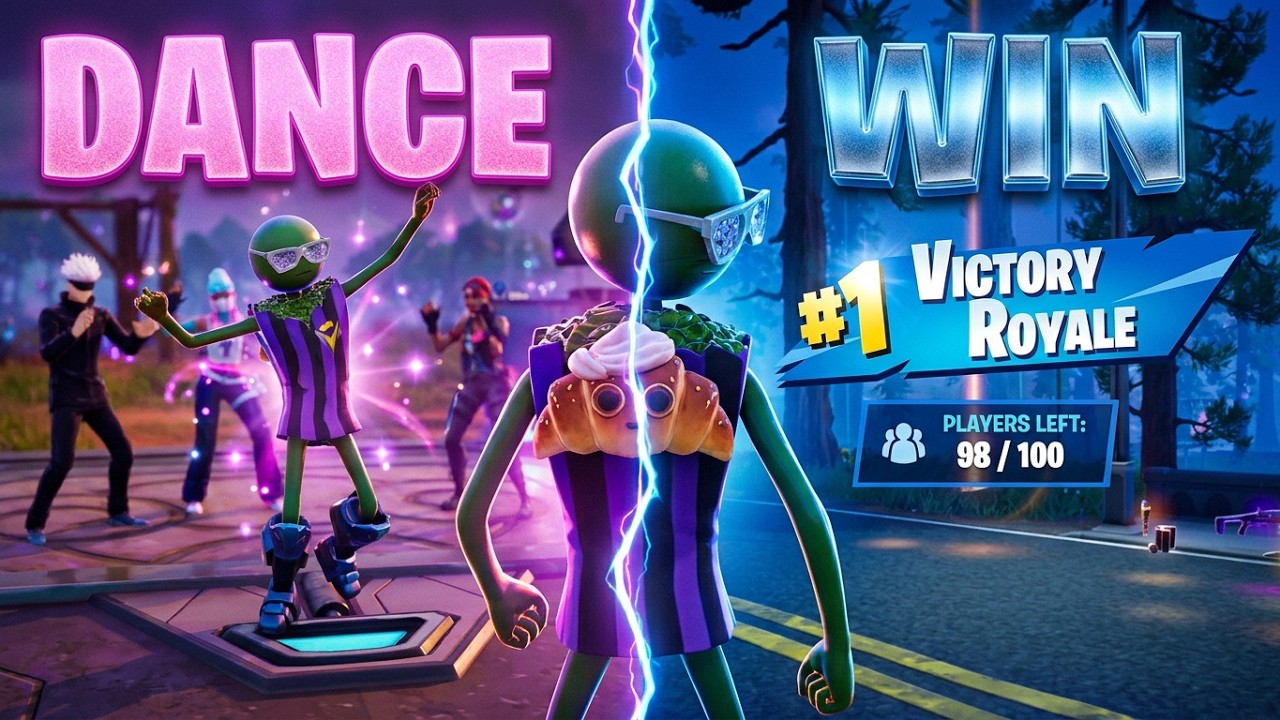 🤯 We DANCED at the Extractor… Then Became the FINAL TWO! 👑 | Fortnite