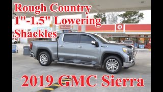 Sports Performance 2019 GMC Sierra Lowering Shackles
