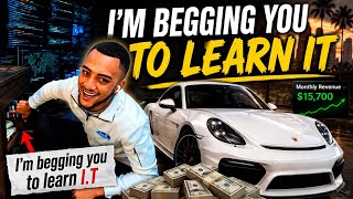 I’m begging you to learn IT bro