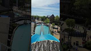 ITS BACK! THE SAWMILL LOG FLUME! #sixflags #amusementpark #newjersey #sixflagsgreatadventure