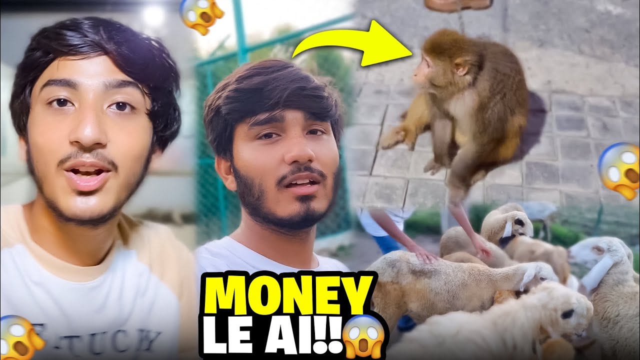 Monkey le ay|| bhot tang kiya monkey nay