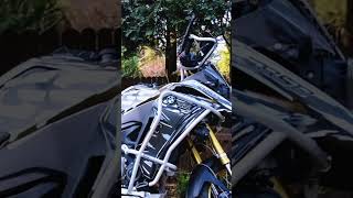 BMW F 850 GS before and after crash bars installation #bmwmotorrad