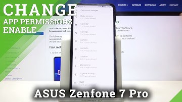How to Manage Applications Permissions in ASUS Zenfone 7 Pro – Operate All Apps Permissions