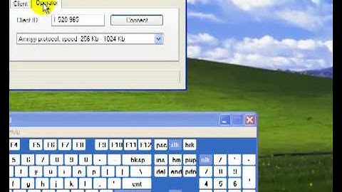 AMMYY Remote Desktop connection