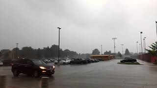 Watch as a storm rolls in to Sheboygan