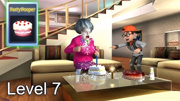 Scary Teacher 3D Chapter 1 - Level 7 Party Pooper 🎉