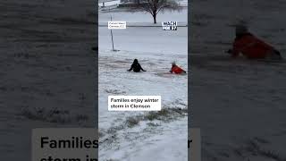 Families Take Advantage of Snow Day in Clemson, SC #icestorm #winterstormwarning #clemson Profile