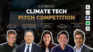 Climate Tech Pitch Competition #October - [Full Event]