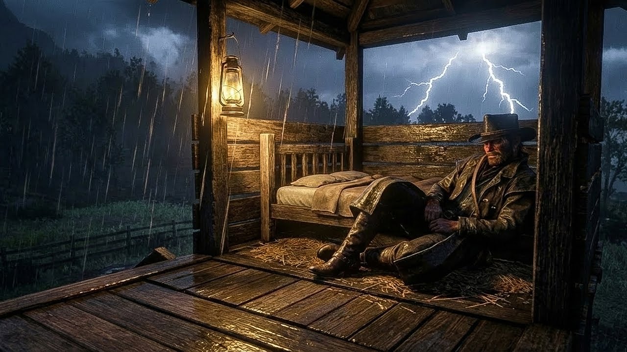 Arthur Sheltering Alone in an Abandoned Tower During Violent ...