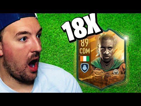 18 x WORLD CUP FUT HERO PACKS (FIFA 23)