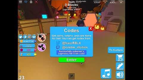 14 GIFTS UPDATE CODES IN ROBLOX MINING SIMULATOR! *INSANE*