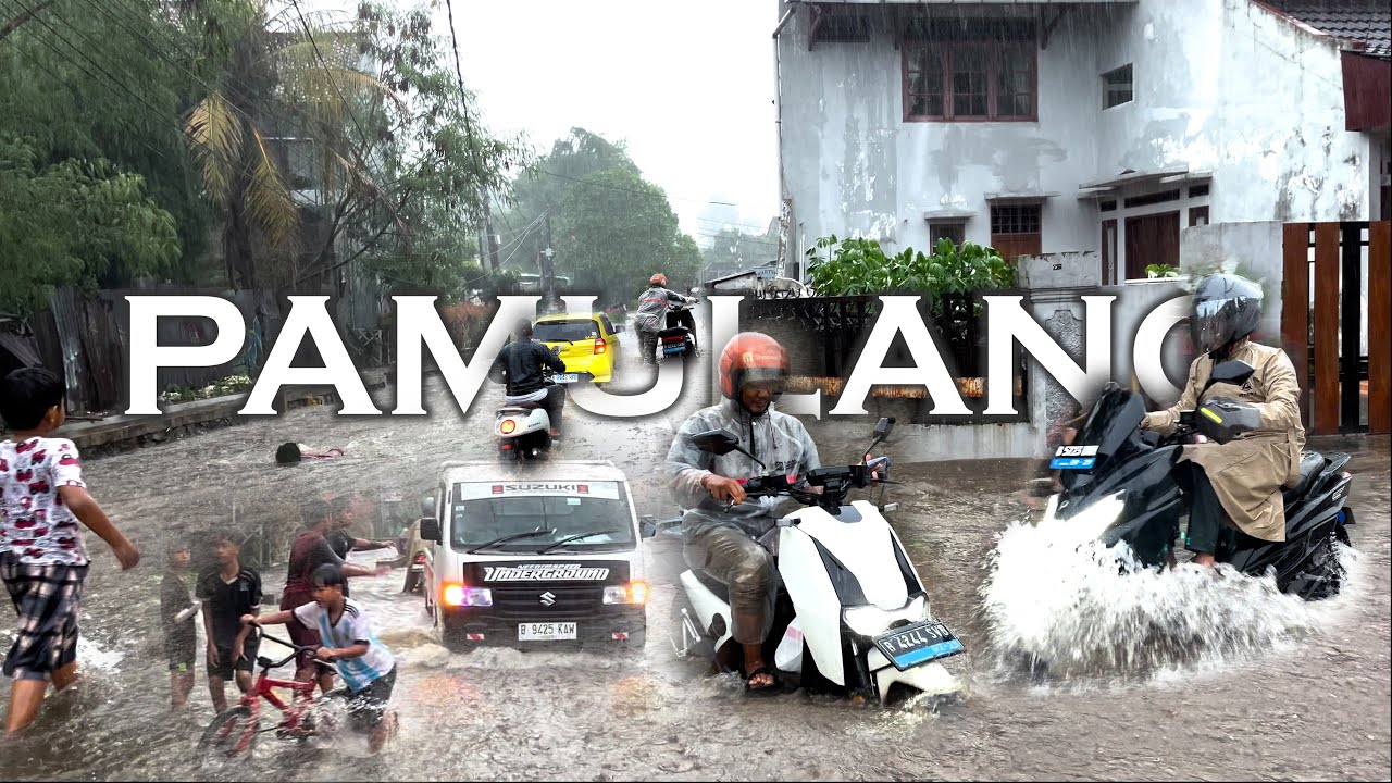 HUJAN LEBAT DAN BANJIR DI PAMULANG