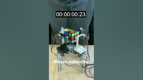 Cube solver robot #shorts #subscribe #cube #trending #kingofcubers #trickscubekumhari