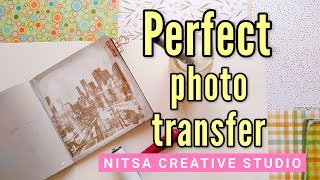 How to create the PERFECT photo transfer!  Preparing our photos and surface for a great transfer!