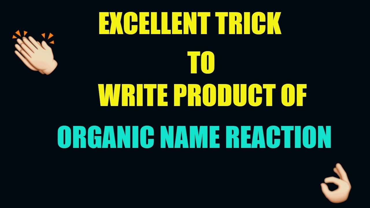 Trick to write the products of Perkin reaction