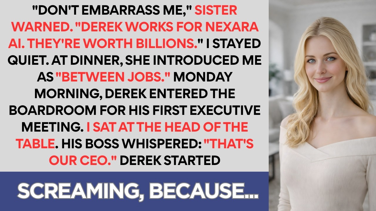 Sister Said “My Partner Works At A Tech Giant” Until He Walked Into The Board Meeting I Was Chairing