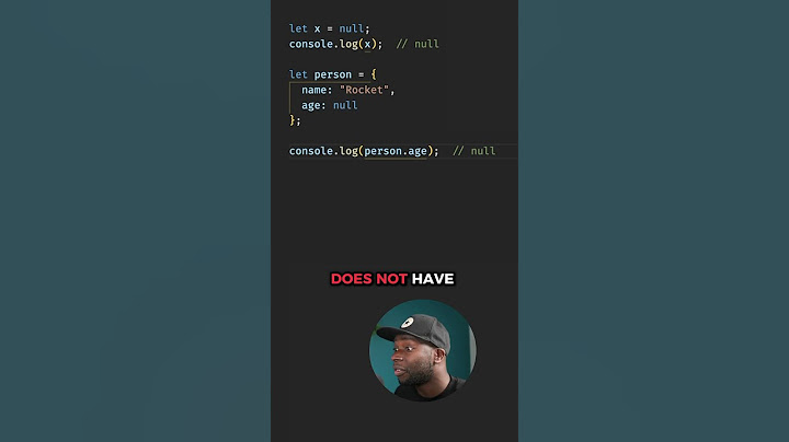 The difference between Null and Undefined in JavaScript
