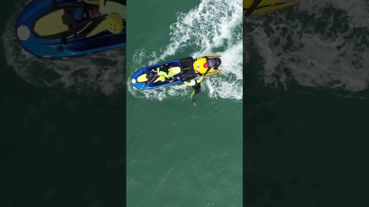 Ocean rescue training 