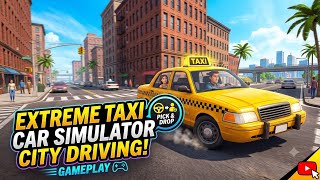 Crazy Taxi Driving Gameplay! 🚖 Ultimate Passenger Rush 💥 screenshot 3