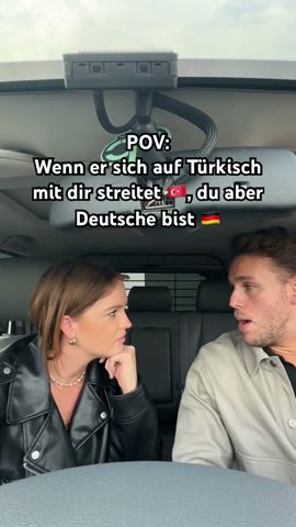 POV: Wenn er sich auf Türkisch mit dir streitet 🇹🇷,du aber Deutsche bist 🇩🇪 #comedy #türkçe #pov