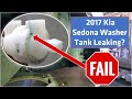 Save time and money: DIY repair for your Kia Sedona's washer fluid leak