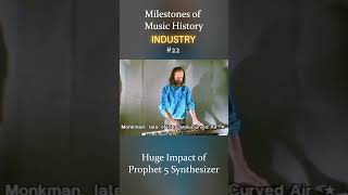 Milestones of Music History - Huge Impact of Prophet 5 #musichistory #musicproduction #synths #vst