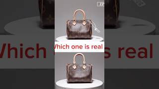 Louis Vuitton speedy nano REAL VS FAKE #lvspeedy #realvsfake #luxurybagreview