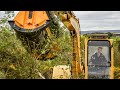 Mulching Gorse Bushes with a Femac Mulcher