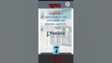 upvc top 10 brand in India. bussines idea. #construction #realestate #fact