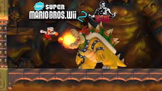 BOWSER BATTLE New Super Mario Bros.Wii 2 Reggie #23 Walkthrough