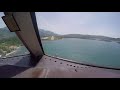 Boeing 767 landing Tivat