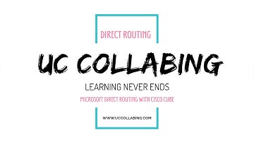 Step-by-Step Guide to Direct Routing with Microsoft Teams Using Cisco CUBE SBC