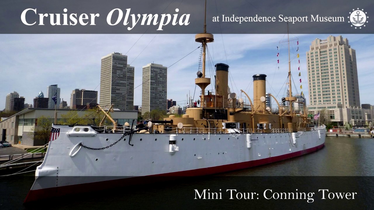 Tour the Conning Tower Aboard Cruiser Olympia YouTube