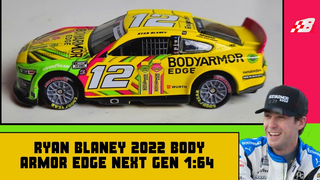 **NEXT GEN 2022 NASCAR DIECAST REVIEW** Ryan Blaney Body Armor Edge 1