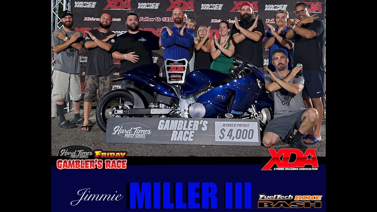 Hard Times Parts & Service Friday Gamblers Race XDA FuelTech Bike