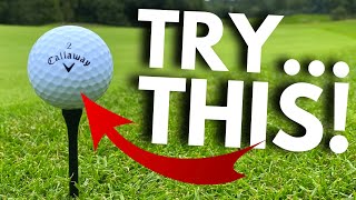 Try this golf ball for LONGER DRIVES!? screenshot 5