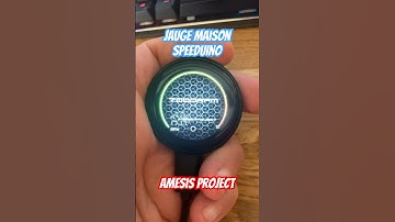 Gauge for Speeduino MegaSpeedo Afr rpm egt Pturbo