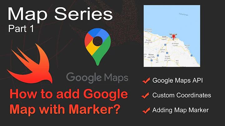 How to get current user's location and add a Marker in Google Maps in Swift 5?