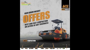 ACE ASD 115 Soil Compactor, Road Equipment #soilcompactor #shorts #Compactor #ACE #ytshorts #Viral