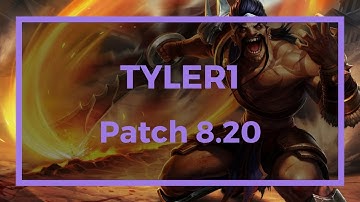 [Tyler1] ADC Draven vs Lucian - Patch 8.20