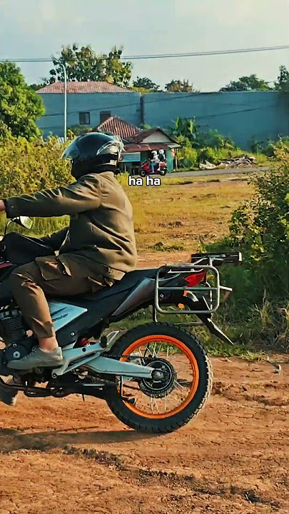 WA story Megapro new modified touring Adventure, people are talking about it🔥✅