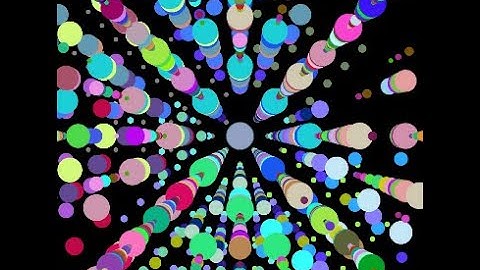 Random walks with color , size and speed in Game Lab on Code.org