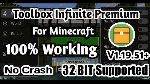 Toolbox 1.19.51 Infinite Premium 🎉... No Click bait! With Proof...