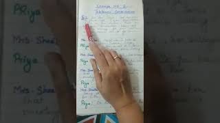 How to Write a Message (Short Composition)- Part 1