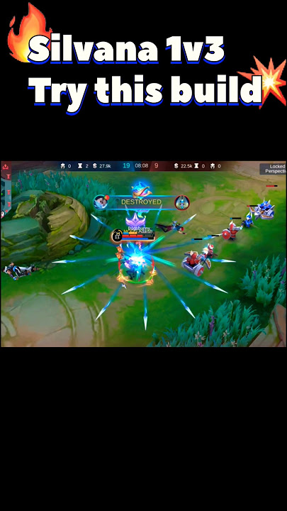 Silvanna jungle best build 2025 🔥 #mobilelegends #mlbb #silvanna #shorts #mobalegends5v5
