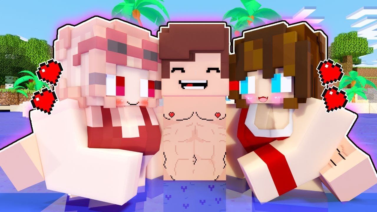 MAIZEN : JJ became very popular at beach Episode 2【Minecraft Animation JJ & Mikey】