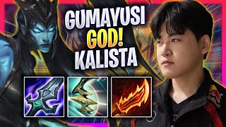 GUMAYUSI IS A GOD WITH KALISTA! - T1 Gumayusi Plays Kalista ADC vs Cassiopeia! | Season 2024